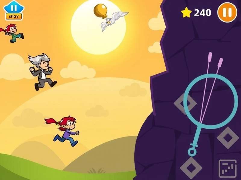 Saffron Dash Master Gameplay Screenshot
